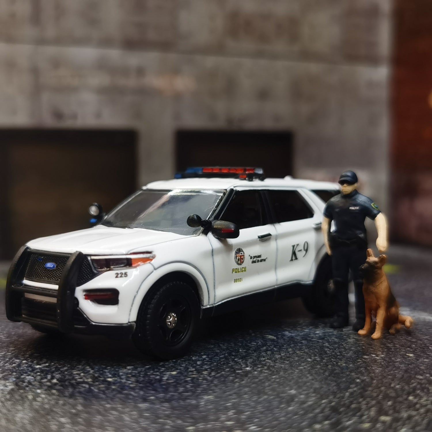 1/64 Lightbar Spotlight for Police Cars - 164model