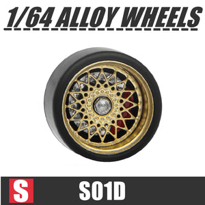 1/64 Scale Wheels and Axles w/ Brake Caliper 1 - 164model