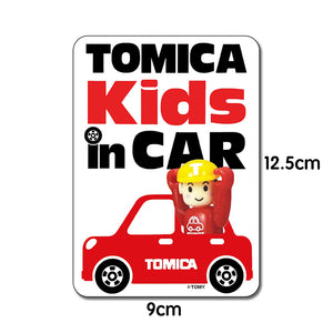 KIDS IN CAR / T-kun Tomica Car Safety Sticker - 164model