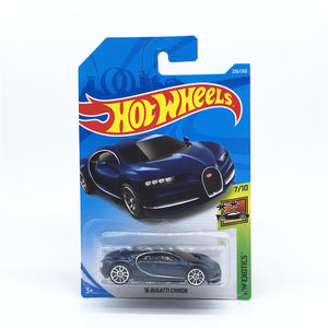 HW Exotics '16 Bugatti Chiron Blue #236 7/10 (New for 2019) - 164model